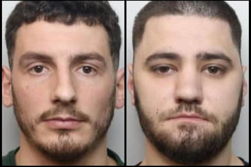 Cela and Dionis, both aged 22, were jailed for 20 months after admitting growing cannabis worth around £500,000 at a property in Northampton Road, Rushden. Officers discovered more than 500 cannabis plants and growing equipment during a raid on June 7.