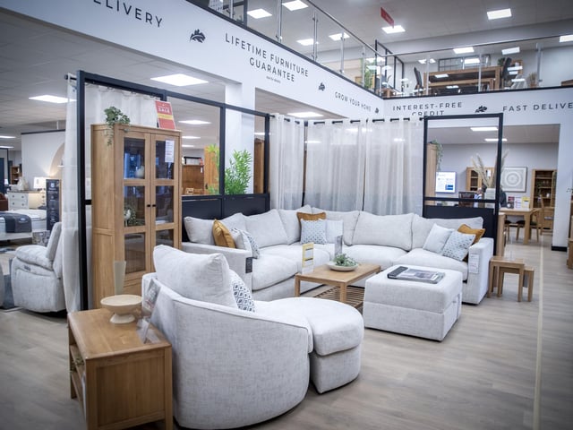 The national retailer opened its new showroom at Riverside Retail Park over the weekend (October 24)