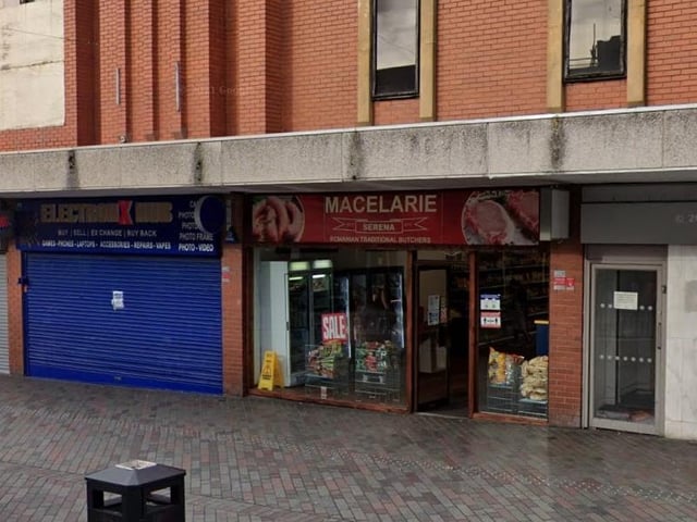 Macelarie Romaneasca in Abington Street, Northampton. Last inspected: February 23, 2022.