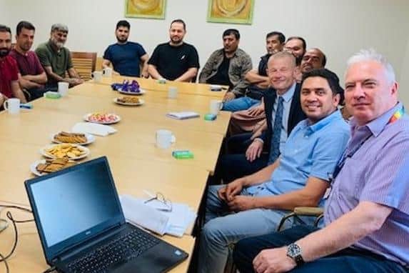 Northamptonshire Police got together with members of the county's new Afghan communities last week