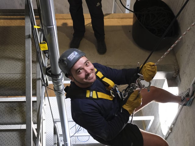 Fifteen people abseiled down the National Lift Tower in aid of the McCarthy-Dixon Foundation and raised over £7,000 on Saturday, June 25 2022.