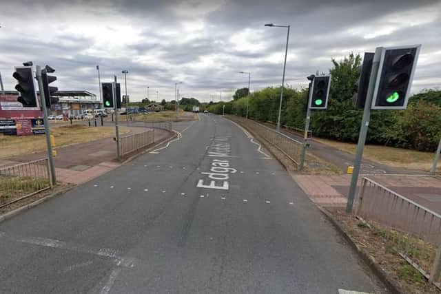 The incident happened in Edgar Mobbs Way.