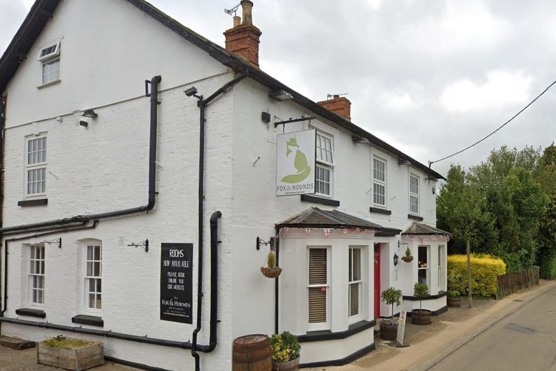 Keeping hold of its tenth place spot is the Fox and Hounds in Whittlebury. The gastro pubs offers a range of upmarket mains, as well as a Sunday menu.