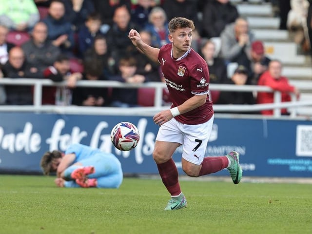 As with Pinnock and Fox, he has the trust of his manager to carry out specific instructions when asked and that's what was needed here. Not really a game to flourish in an attacking sense - his best chance was blocked by a defender - but worked so hard all game... 7