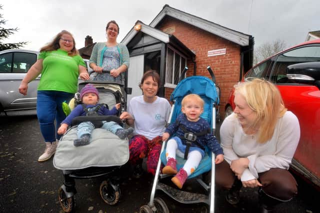 Parents attending NCT Walk & Talk