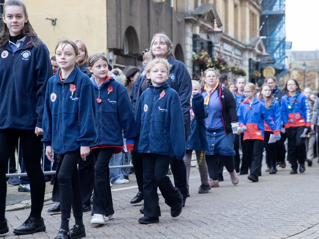 A parade and service took place in Northampton on Sunday November 9, as the town paid its respects to those who served, or continue to serve, the country.