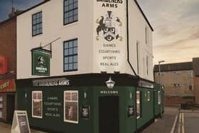 An artist's impression of what the pub will look like once complete