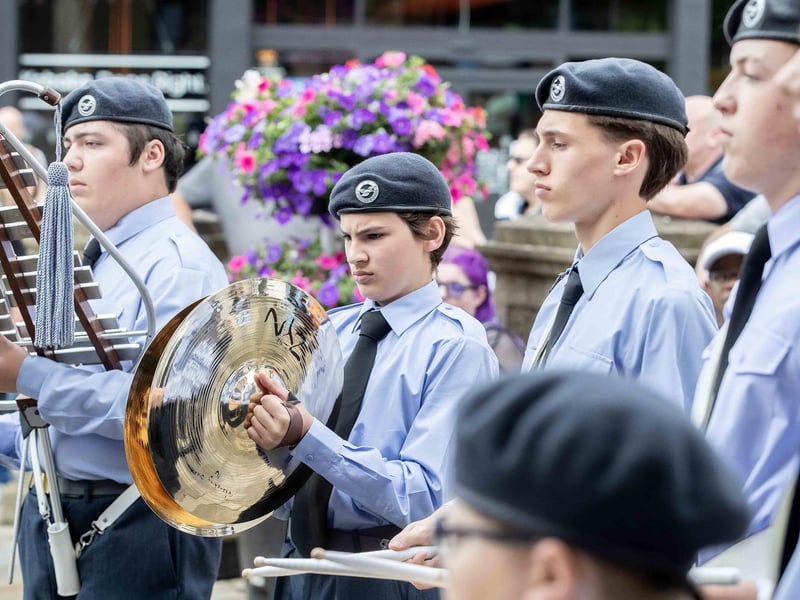 The Armed Forces Day celebrations in Northampton town centre held on Saturday (June 29) included entertainment and interviews with military personnel.