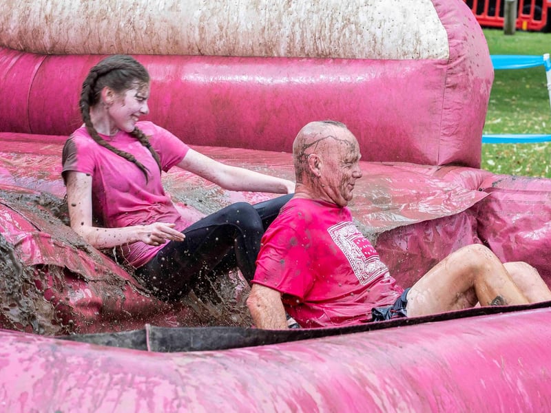 Pretty Muddy events took place in Abington Park on Saturday July 29, 2023.