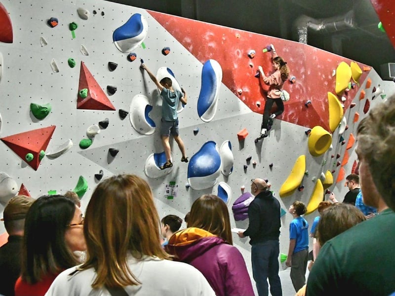 The Pinnacle Bouldering Centre, Weston Favell Shopping Centre.