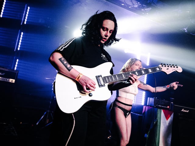 Witch Fever on stage at the Multitude Festival at the Craufurd Arms in Milton Keynes on Sunday, August 8. Photo by David Jackson.
