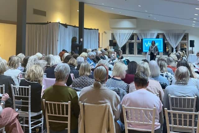 Most recently, Voni Blu hosted a charity fashion show in aid of Cynthia Spencer Hospice and Northants Parkinson’s People at Collingtree Golf Club.