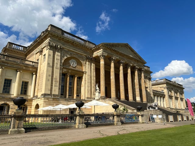 Enjoy refreshments at Stowe House visitor centre and take in the views
