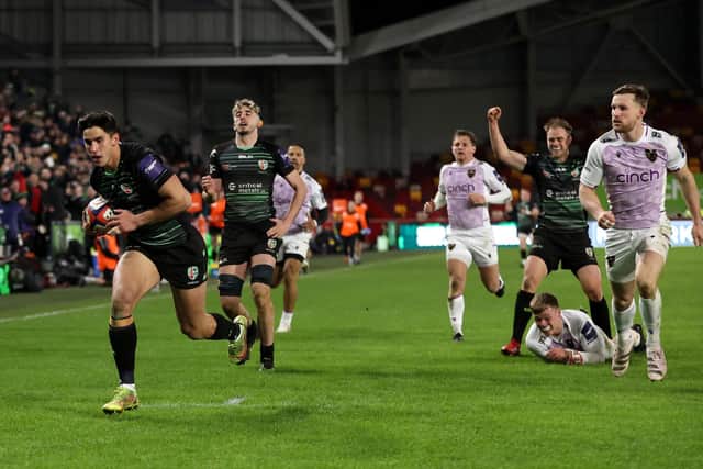 Saints were beaten by London Irish at the Gtech Community Stadium on Friday night