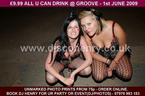 Nostalgic pictures from a night out on the town 15 years ago