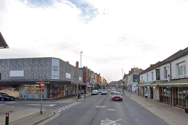 The incident happened in Wellingborough Road, close to the junction with Whitworth Road.