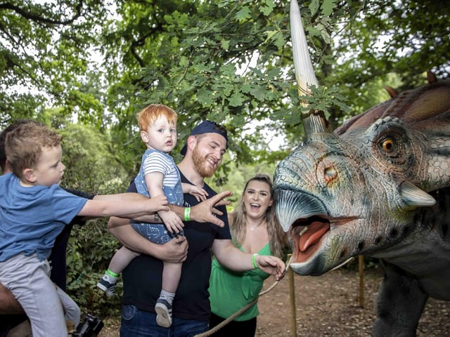 Families had tons of fun at Delapre Abbey