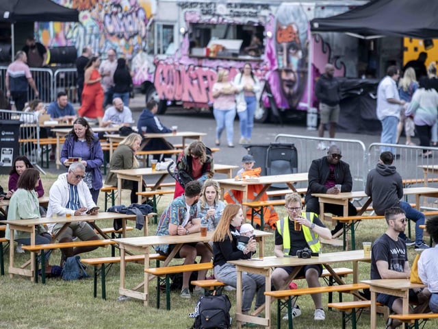 The Northampton Sausage and Cider Festival at Sixfields Stadium on Saturday, June 25 2022.