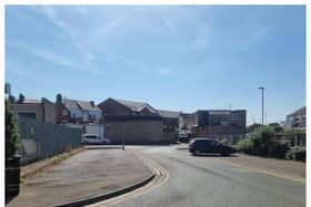 Parking enforcement began here, behind shops on Kingsthorpe Front, in August