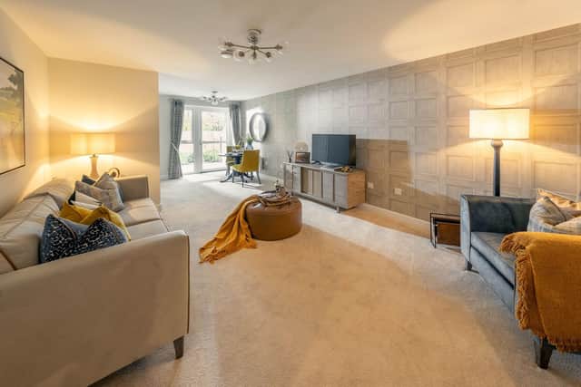 McCarthy Stone Oundle typical living room