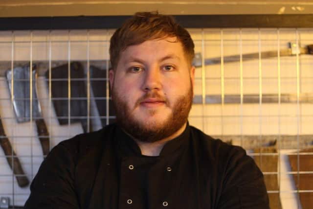 Hops and Chops' new chef, Reece Coles.