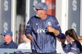 Northants Steelbacks head coach Darren Lehmann watches his side beat Gloucestershire (Picture: Peter Short)