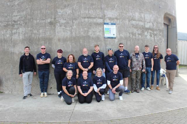 BN - IMG_4466 - The team at Barratt Northampton who completed the charity abseil