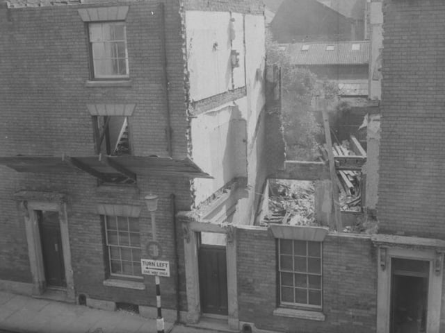 Wood Street demolition June 2, 1962