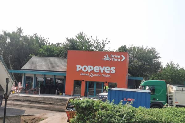 Popeyes is set to open on Monday, July 17