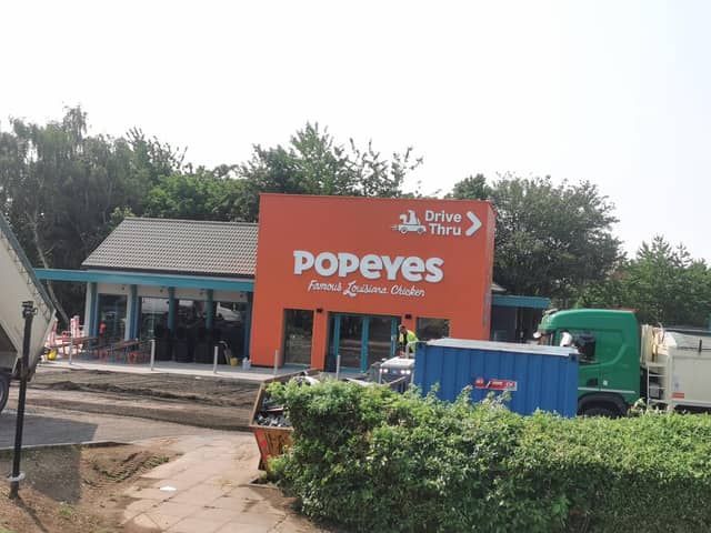 Popeyes is set to open on Monday, July 17