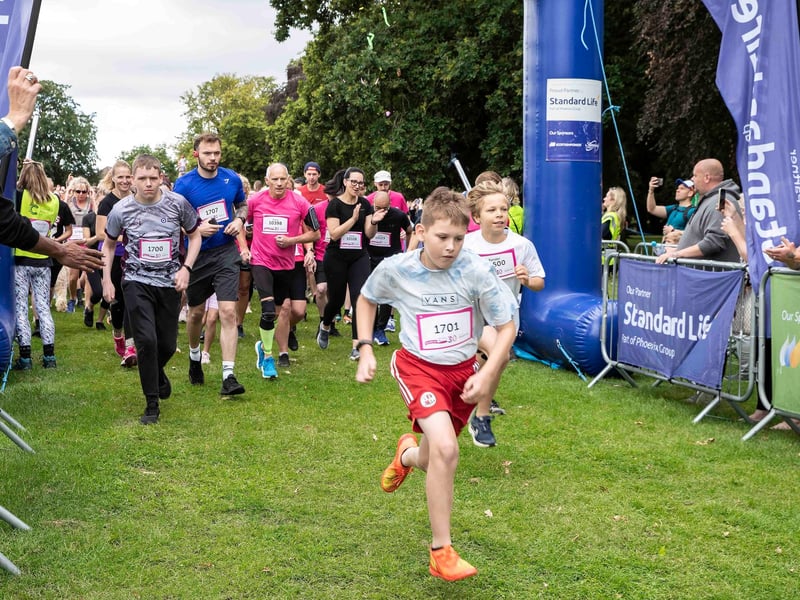 The 3k, 5k and 10k events took place in Abington Park on Sunday July 30, 2023.