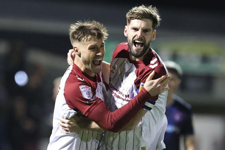 December 20th, 2022, League Two - Northampton 2 (Sherring, Appéré) Carlisle 1 (Armer)