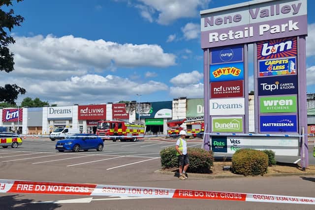 More devastated businesses at Northampton retail park speak out after huge fire forces temporary closures. Credit: Logan MacLeod