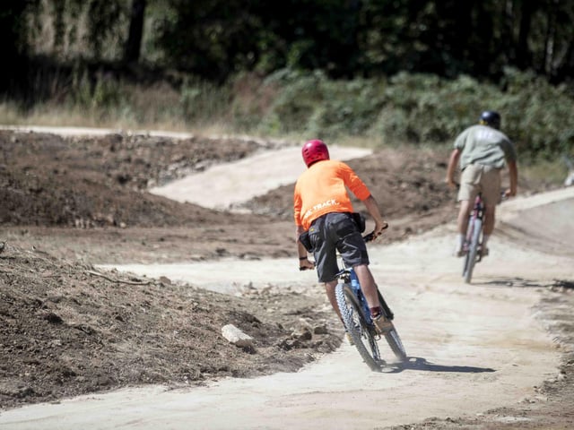 The £15million 'flagship' facility was funded through British Cycling's 'Places to Ride' scheme