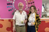 Director Ronald Gunn and manager Hope Dimmer run Potz Ceramic Studio, which offers a family-friendly environment for people of all ages and abilities with a desire to paint pottery.