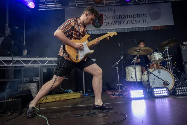 Fountain performing on the Main Stage at the Northampton Music Festival on Sunday, September 10, 2023. Photo by David Jackson.