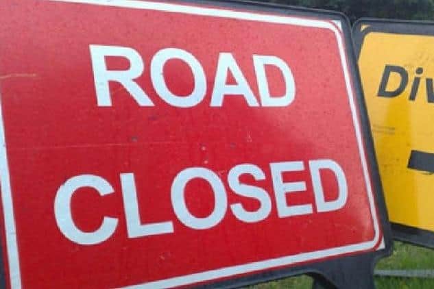 The A5199 is likely to remain closed until Monday between Northampton and Welford while engineers fix a burst water main