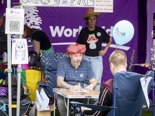 Although it is a music festival run with and for disabled individuals, it was open for all to enjoy.