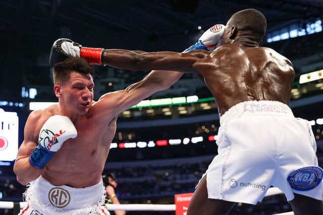 Kieron Conway in action during his points defeat to Souleymane Cissokho in Texas last year
