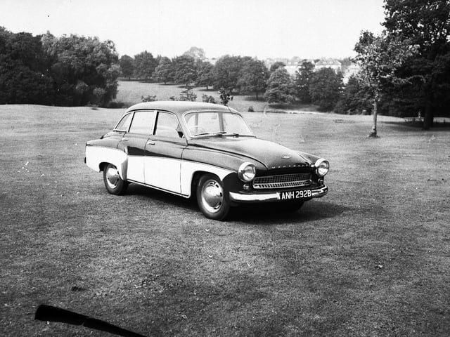 Wartburg car advertisement for Northampton Scooters, July 17, 1964