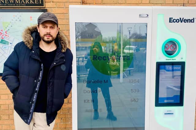 It was West Suffolk District Councillor Janne Jarvis who instigated the first Deposit Return Scheme and recycling rewards scheme in the UK last March.