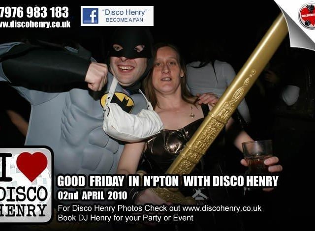 Nostalgic pictures from a Good Friday night out in 2010 around Northampton.