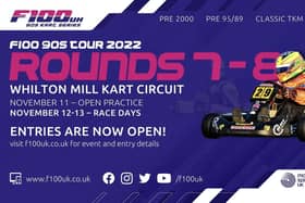 Whilton Mill Circuit will be hosting the F100 UK grand finale
