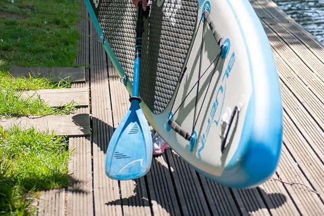 Janine Price at the Northampton Active Water Sports Centre.