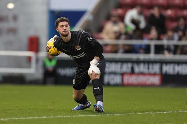He appears to have become Brady's first choice between the sticks with Burge back fit but only on the bench in the last two games, although his loan from Newcastle is now due to end. Repaid his manager's faith with a solid 90 minutes, the highlight of which was a sharp stop from Keena... 7.5