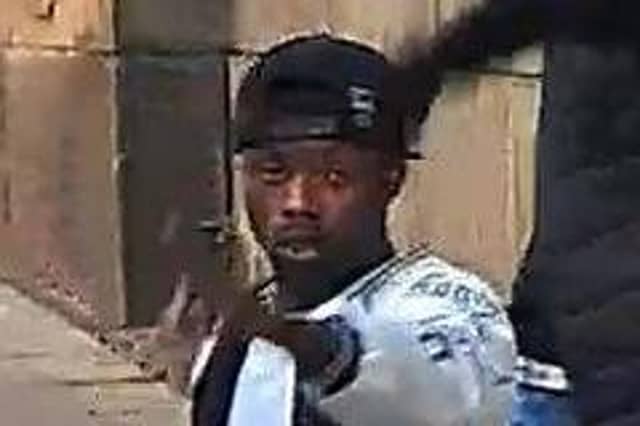 Police would like to speak to the man in the image.