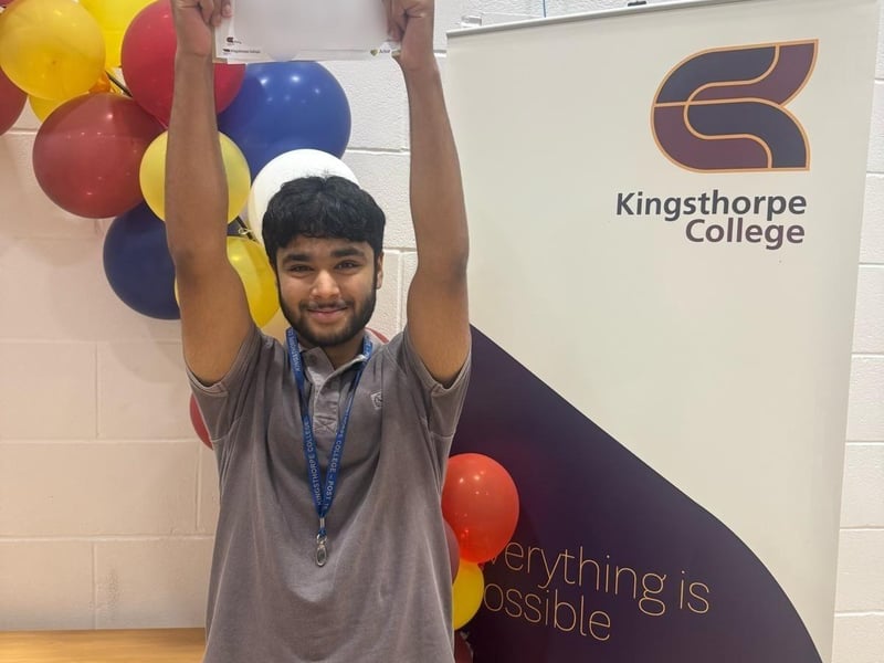Top grades at Kingsthorpe College