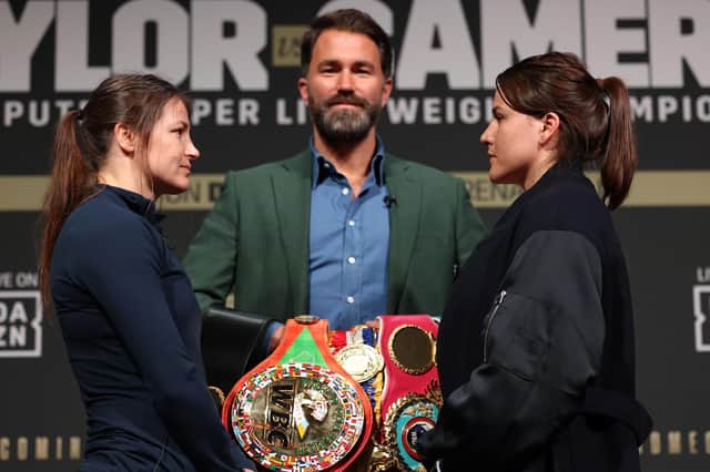 Katie Taylor and Chantelle Cameron face off for the undisputed super-lightweight world title crown in Dublin on Saturday