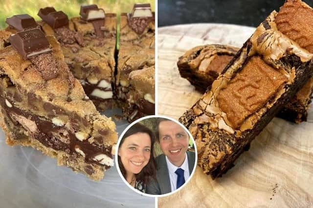 Vicky Souster founded Sugar and Spice Bakes in April 2021, and receives a lot of support from her husband Liam.