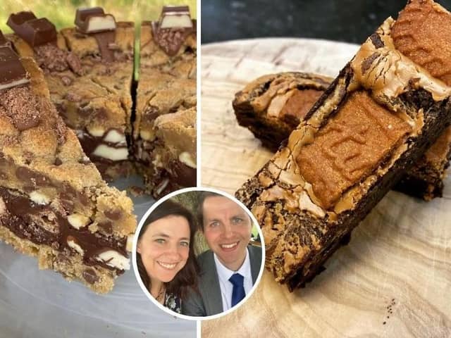 Vicky Souster founded Sugar and Spice Bakes in April 2021, and receives a lot of support from her husband Liam.
